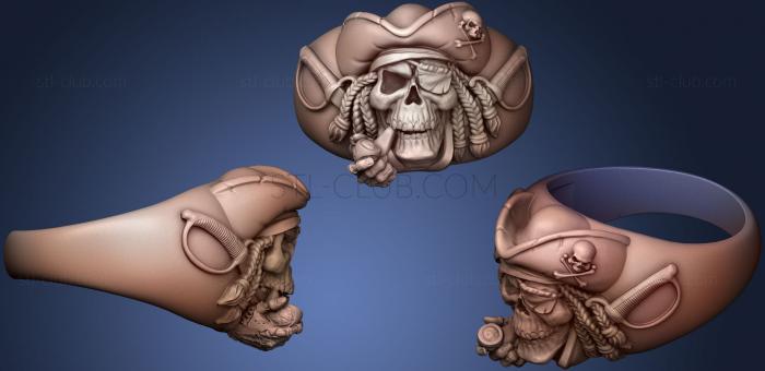 3D мадэль Кольцо Пиратское (STL)